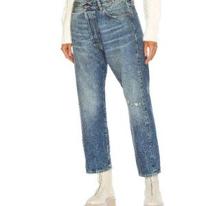 R13 Croos Over jeans in Kelly size 29 Crossover